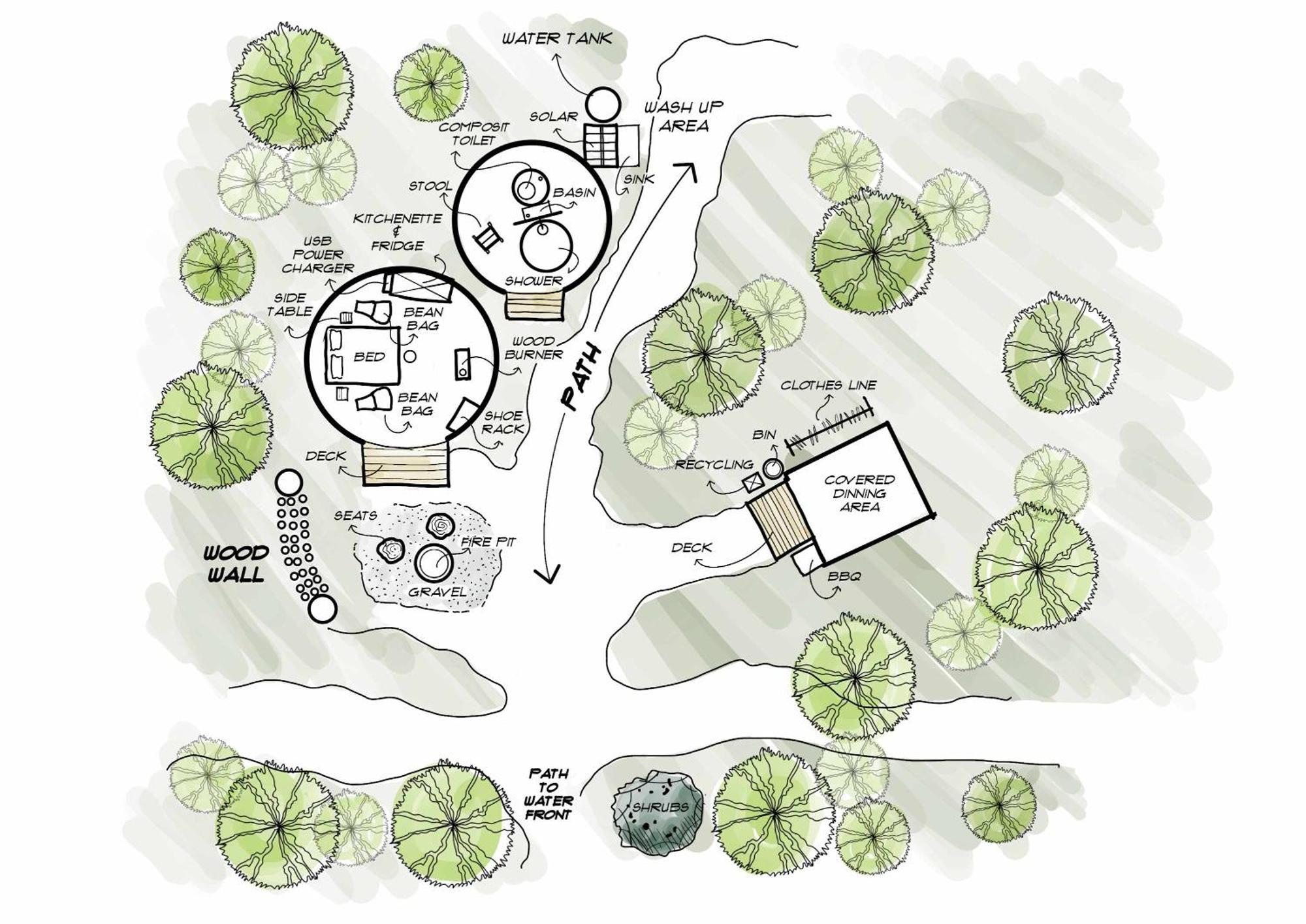 Hotel Numie - Freycinet Peninsula - Glamping - Heated - Waterfront Coles Bay Exterior foto